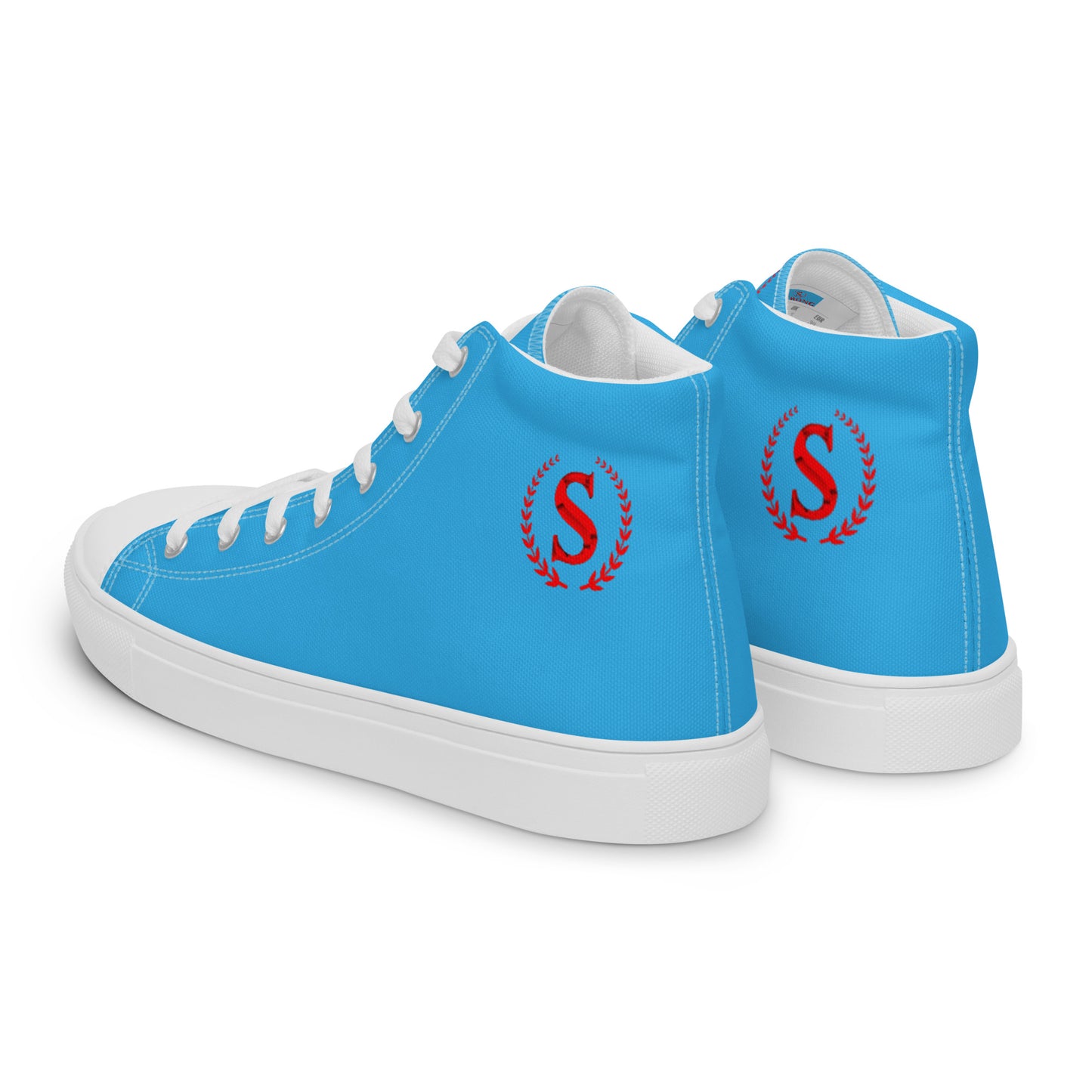 Men’s high top canvas shoes