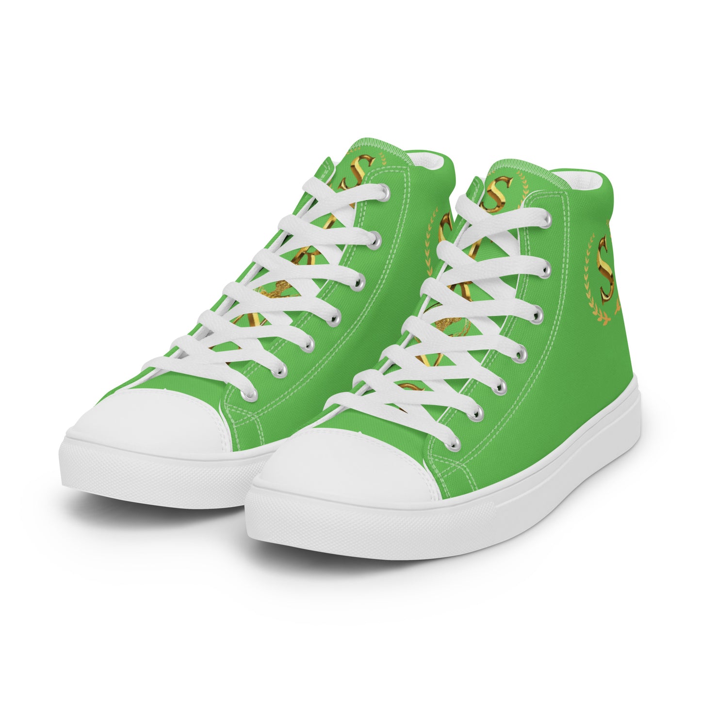 Men’s high top canvas shoes