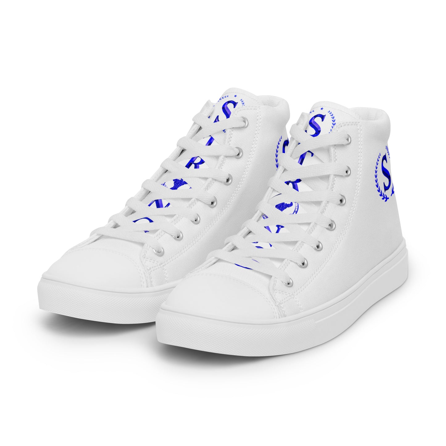 Men’s high top canvas shoes