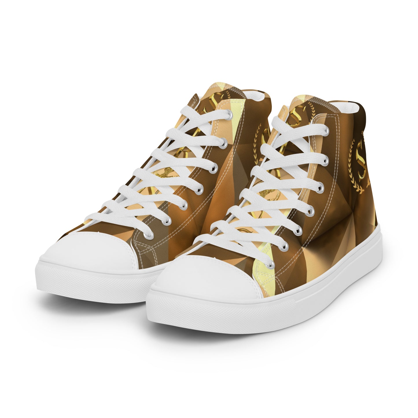 Men’s high top canvas shoes