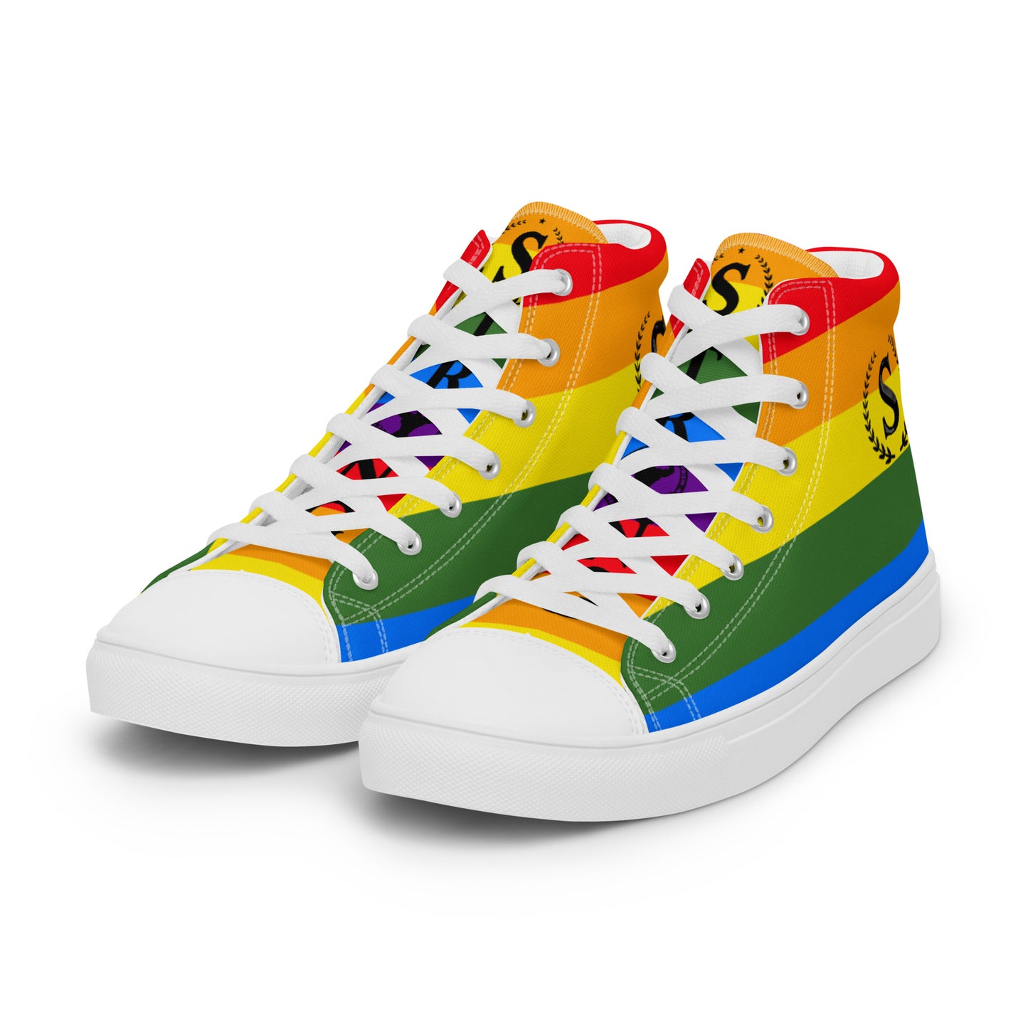 Men’s high top canvas shoes