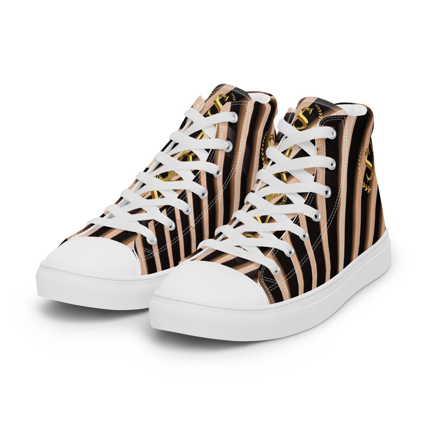 Men’s high top canvas shoes