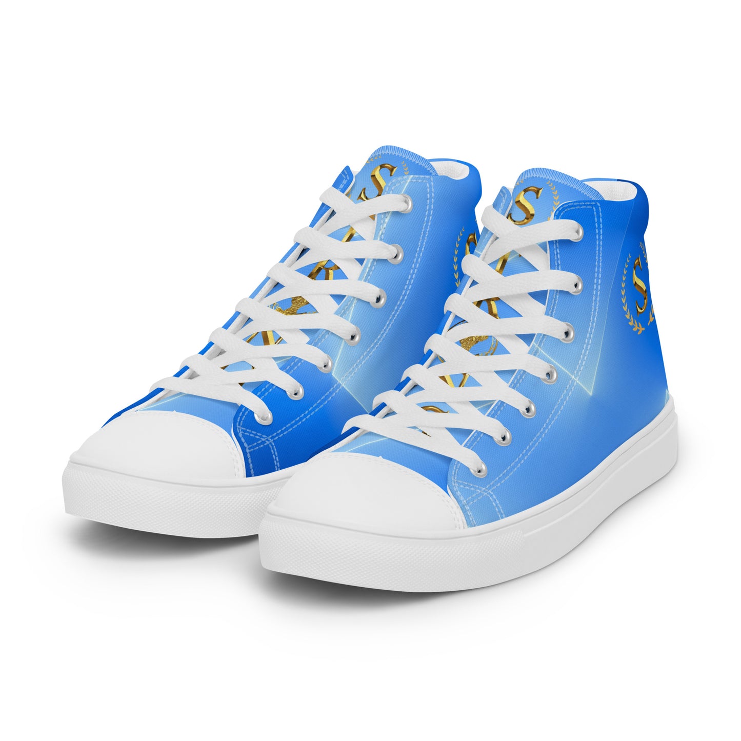 Men’s high top canvas shoes