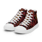 Men’s high top canvas shoes