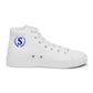 Men’s high top canvas shoes