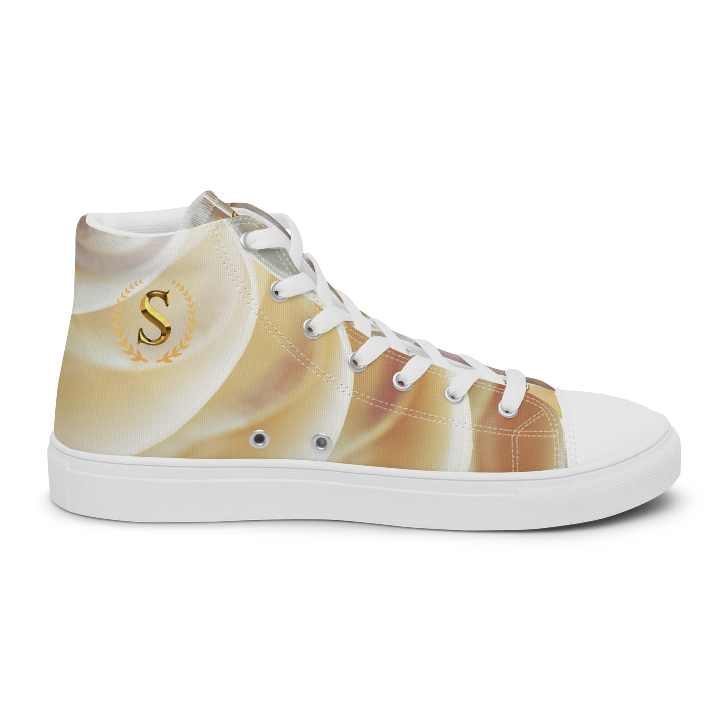 Men’s high top canvas shoes