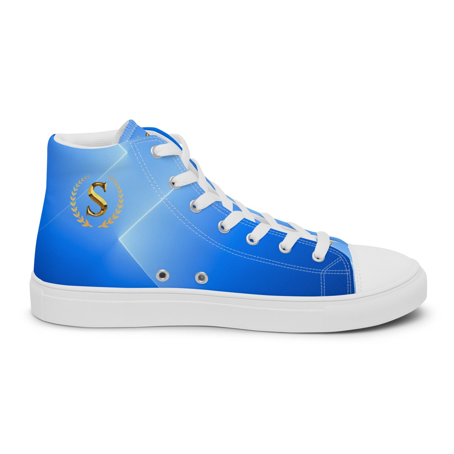 Men’s high top canvas shoes