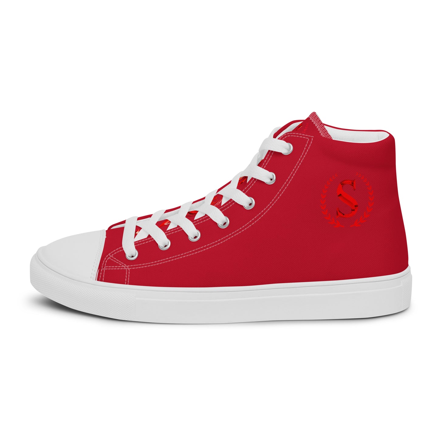 Men’s high top canvas shoes