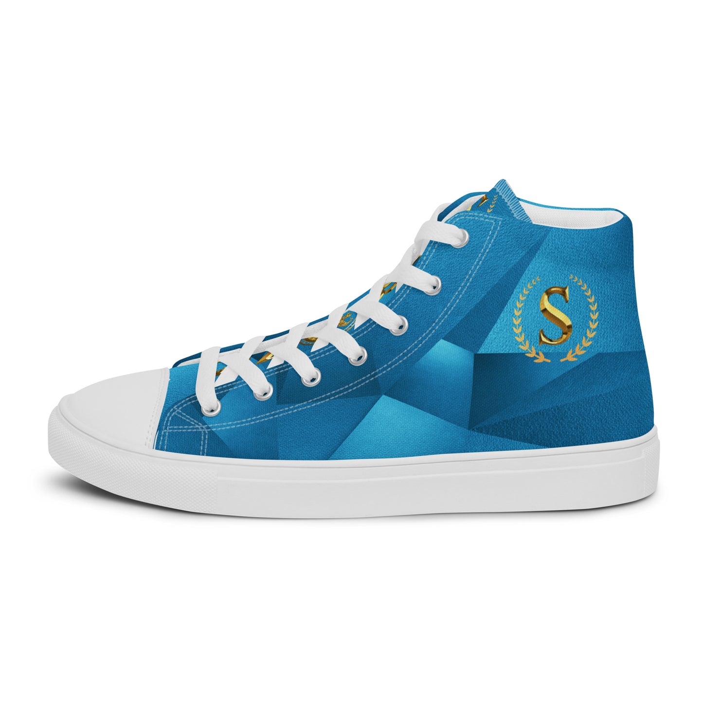 Men’s high top canvas shoes