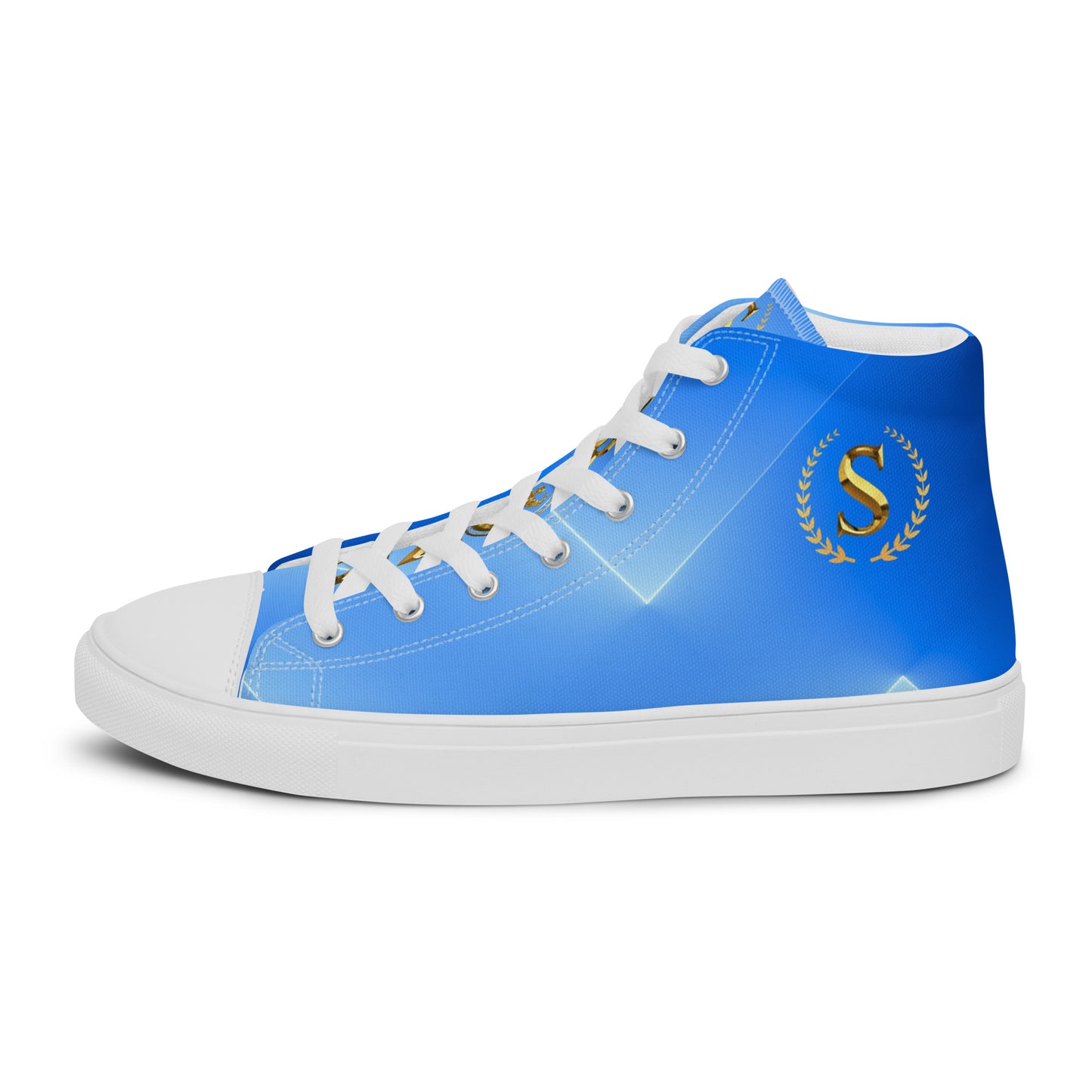 Men’s high top canvas shoes