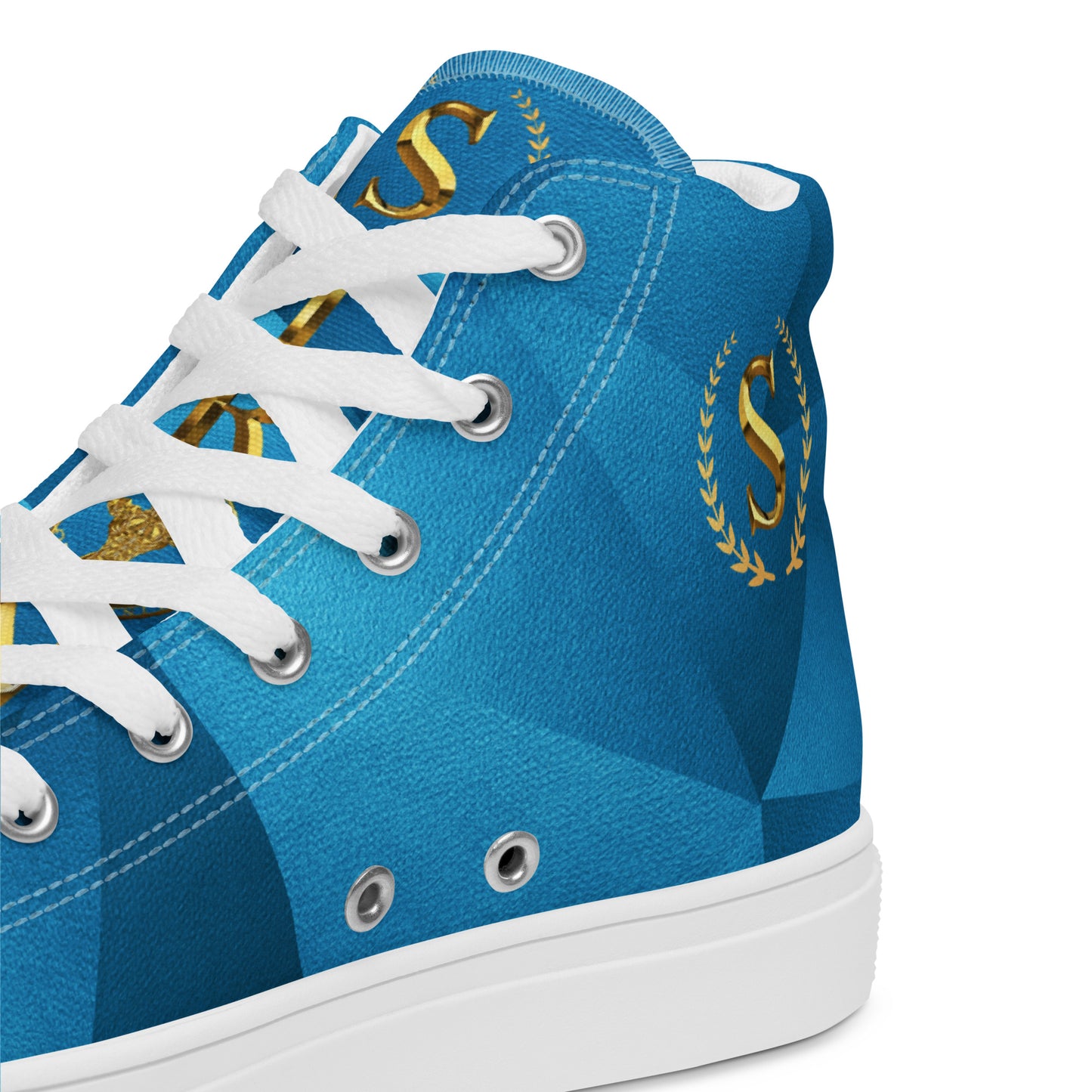 Men’s high top canvas shoes