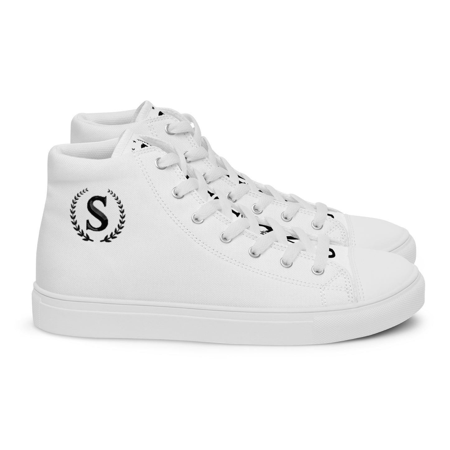 Men’s high top canvas shoes