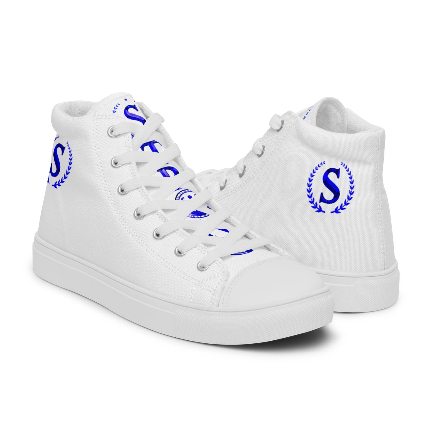 Men’s high top canvas shoes