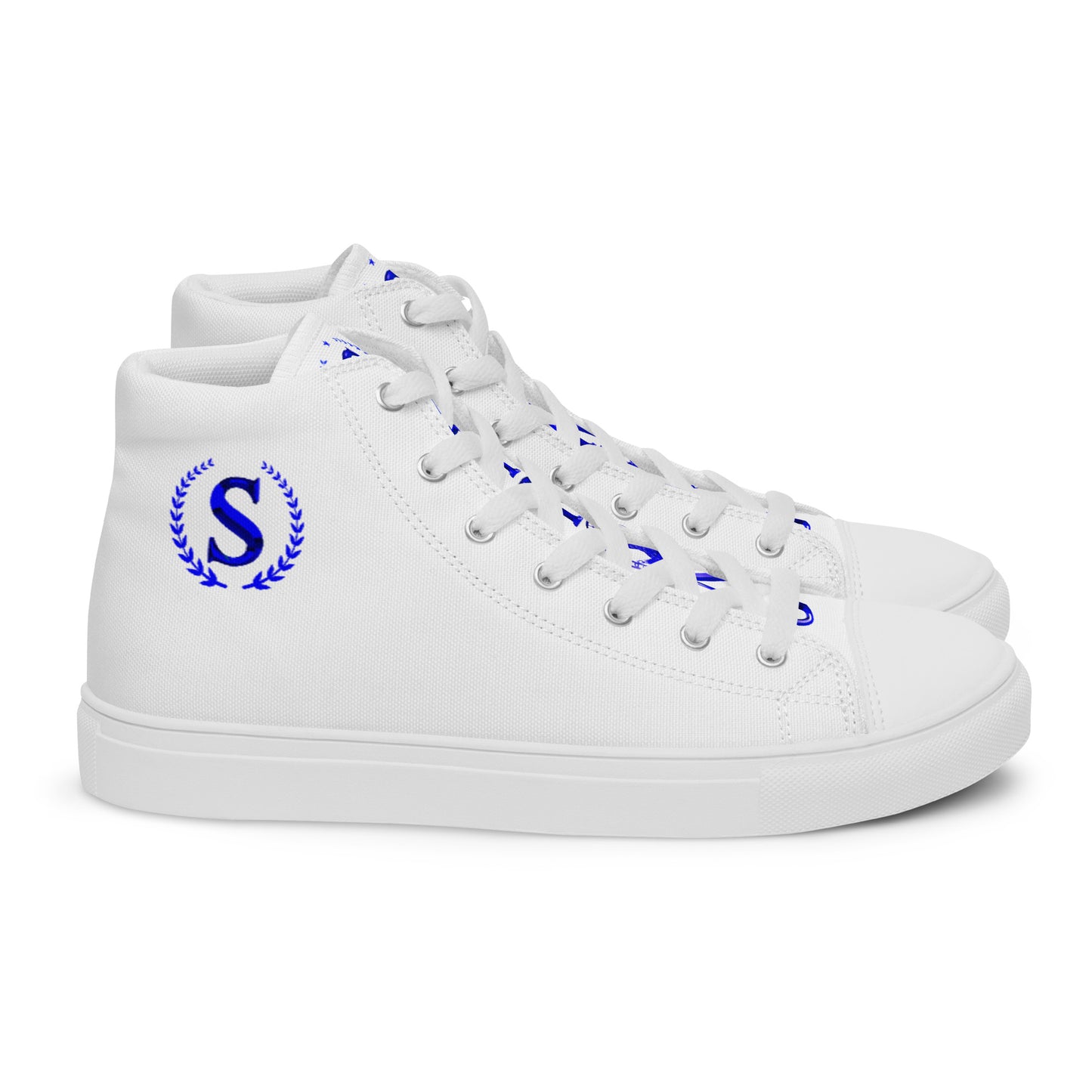 Men’s high top canvas shoes