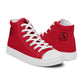 Men’s high top canvas shoes