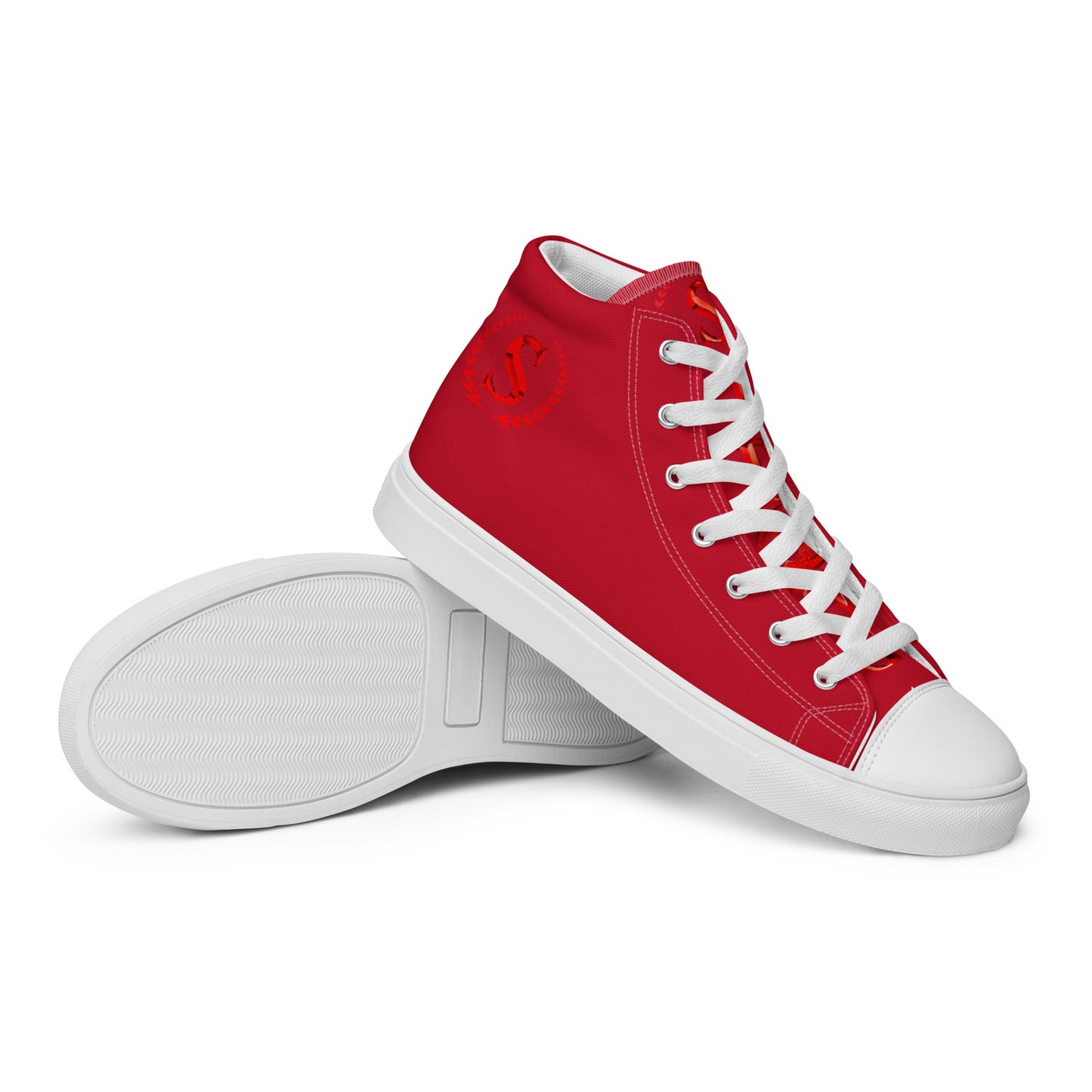 Men’s high top canvas shoes