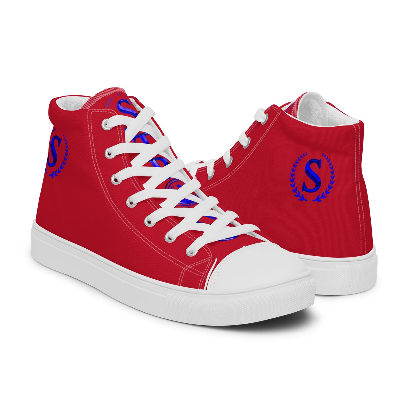 Men’s high top canvas shoes