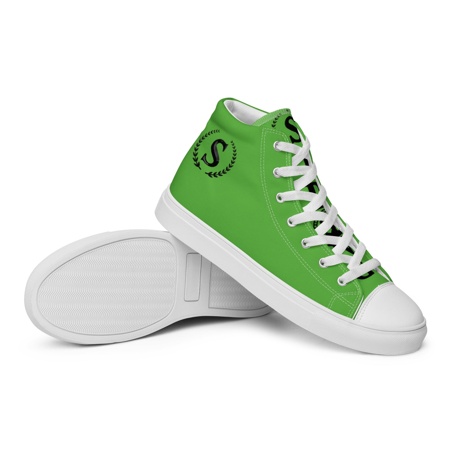 Men’s high top canvas shoes