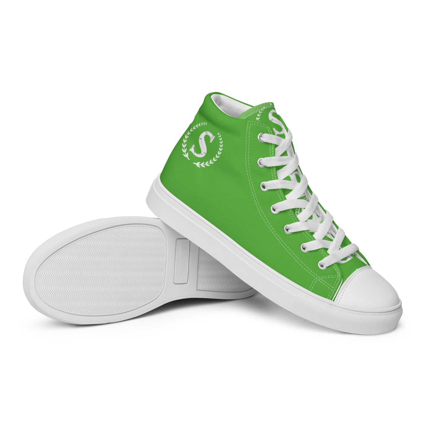 Men’s high top canvas shoes