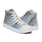 Men’s high top canvas shoes