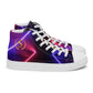 Men’s high top canvas shoes