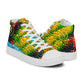 Men’s high top canvas shoes