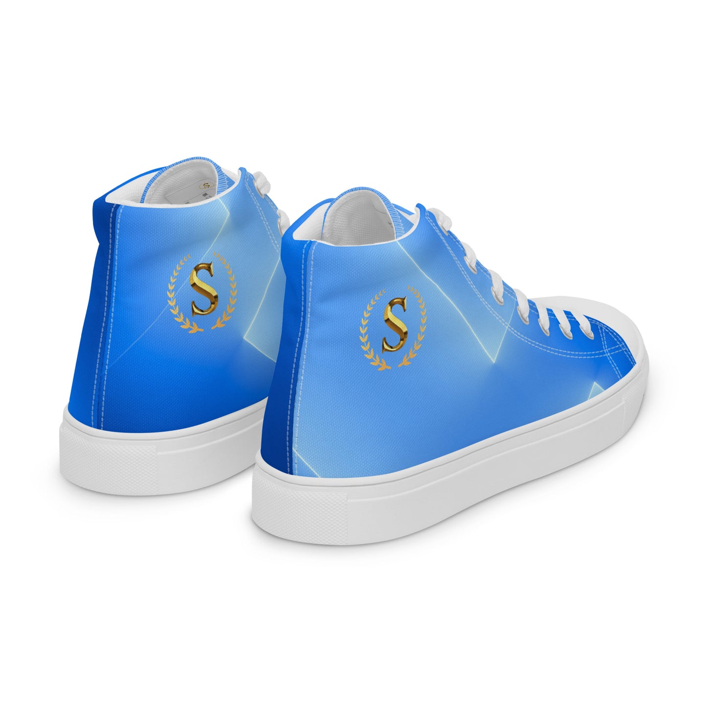 Men’s high top canvas shoes