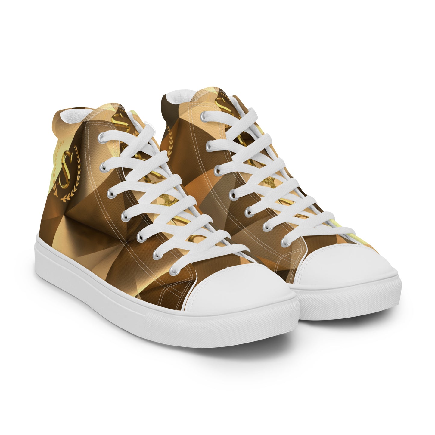 Men’s high top canvas shoes