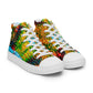 Men’s high top canvas shoes