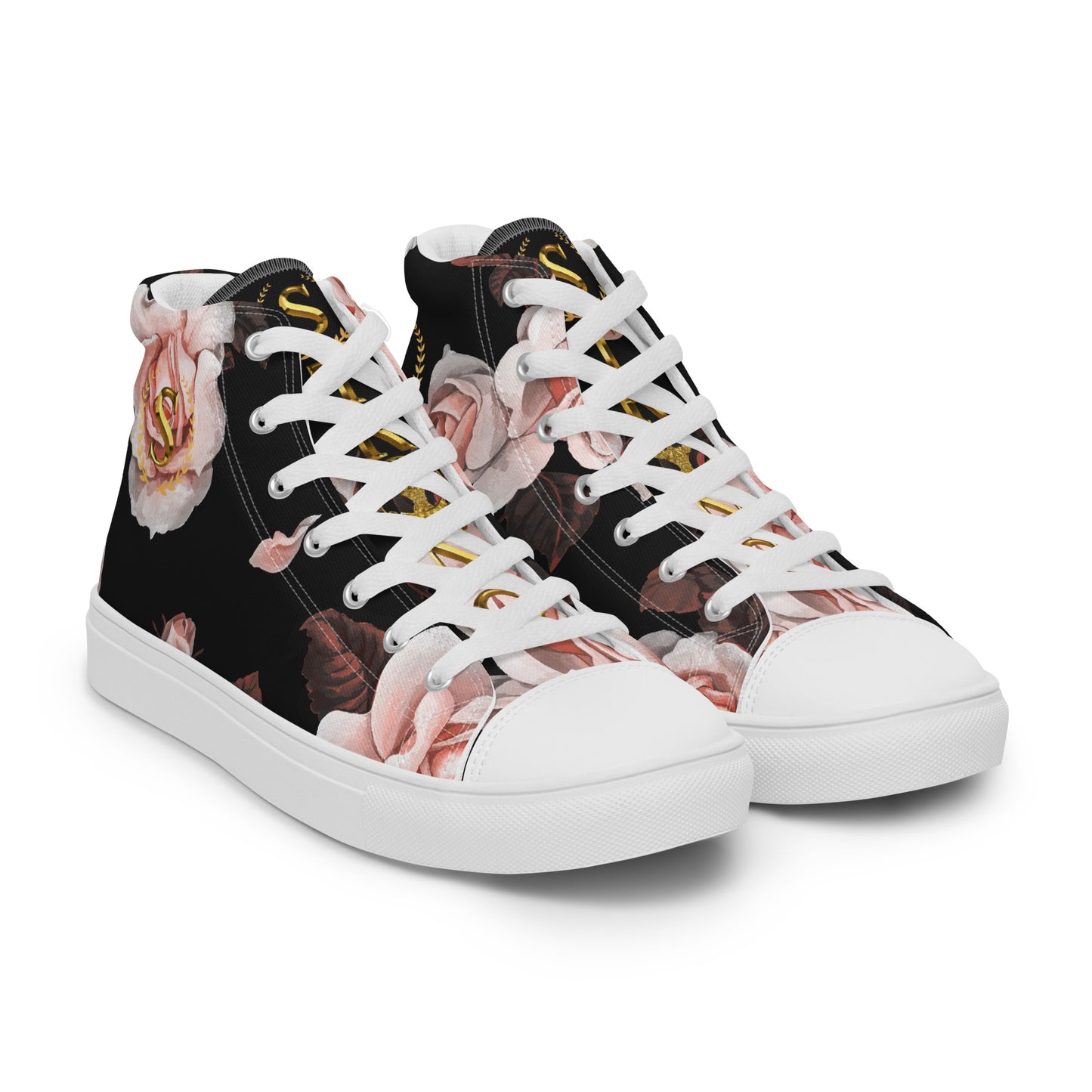 Men’s high top canvas shoes