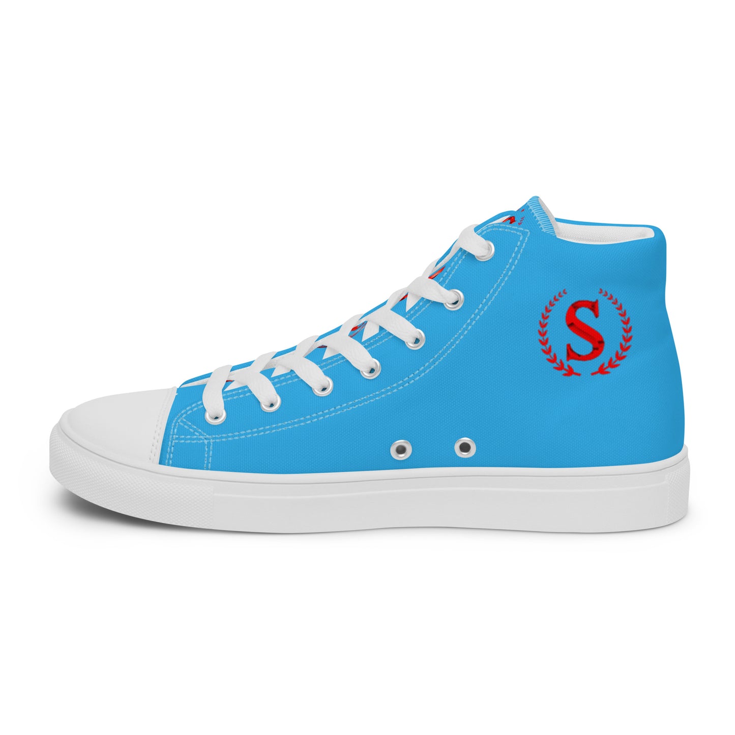 Men’s high top canvas shoes