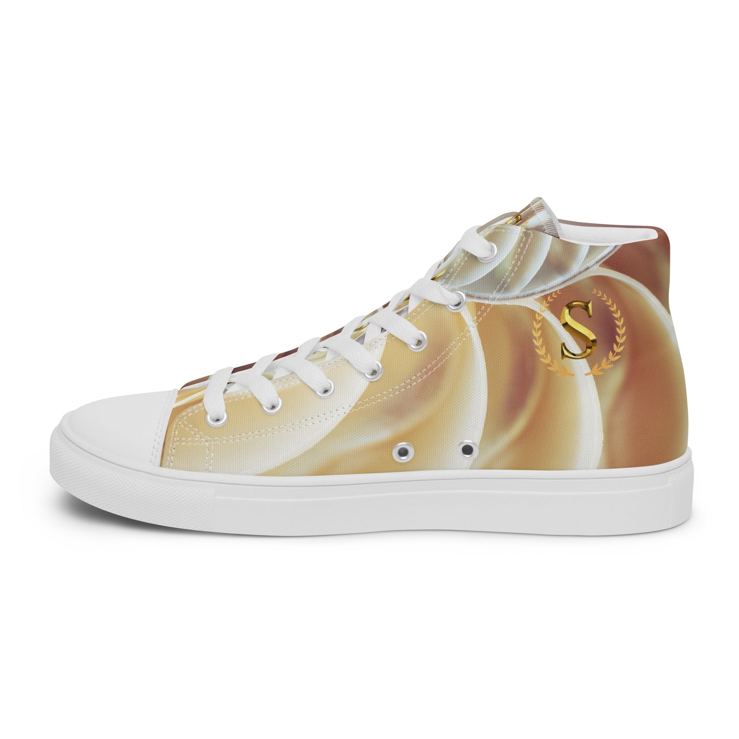 Men’s high top canvas shoes