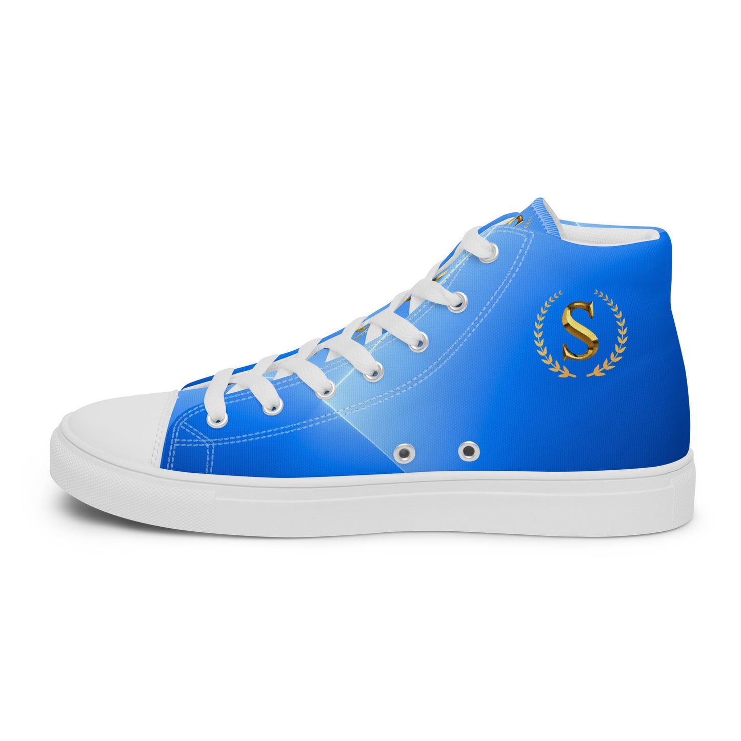 Men’s high top canvas shoes