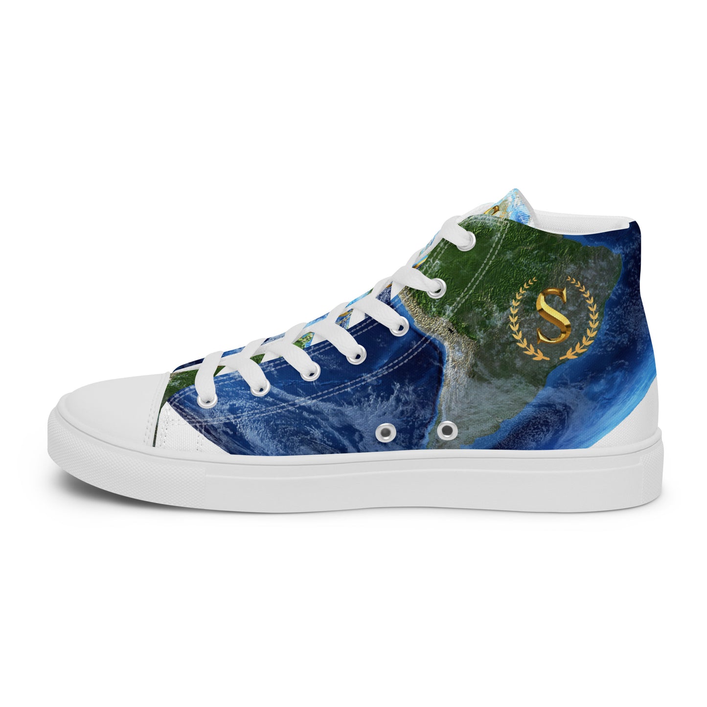 Men’s high top canvas shoes