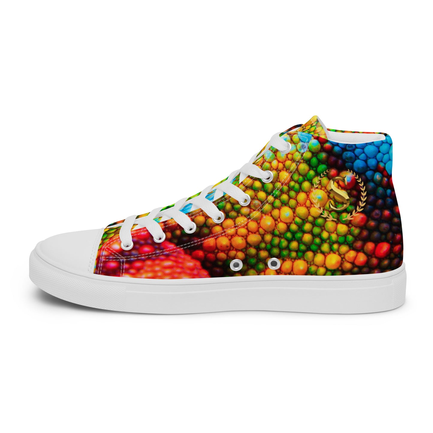 Men’s high top canvas shoes