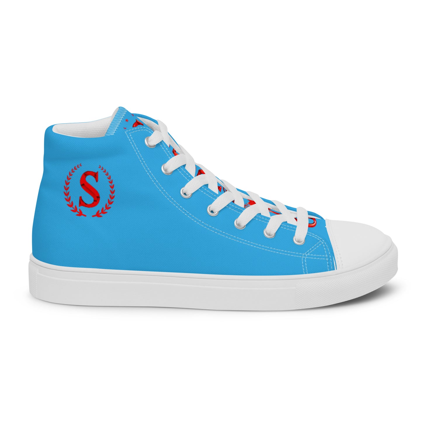 Men’s high top canvas shoes