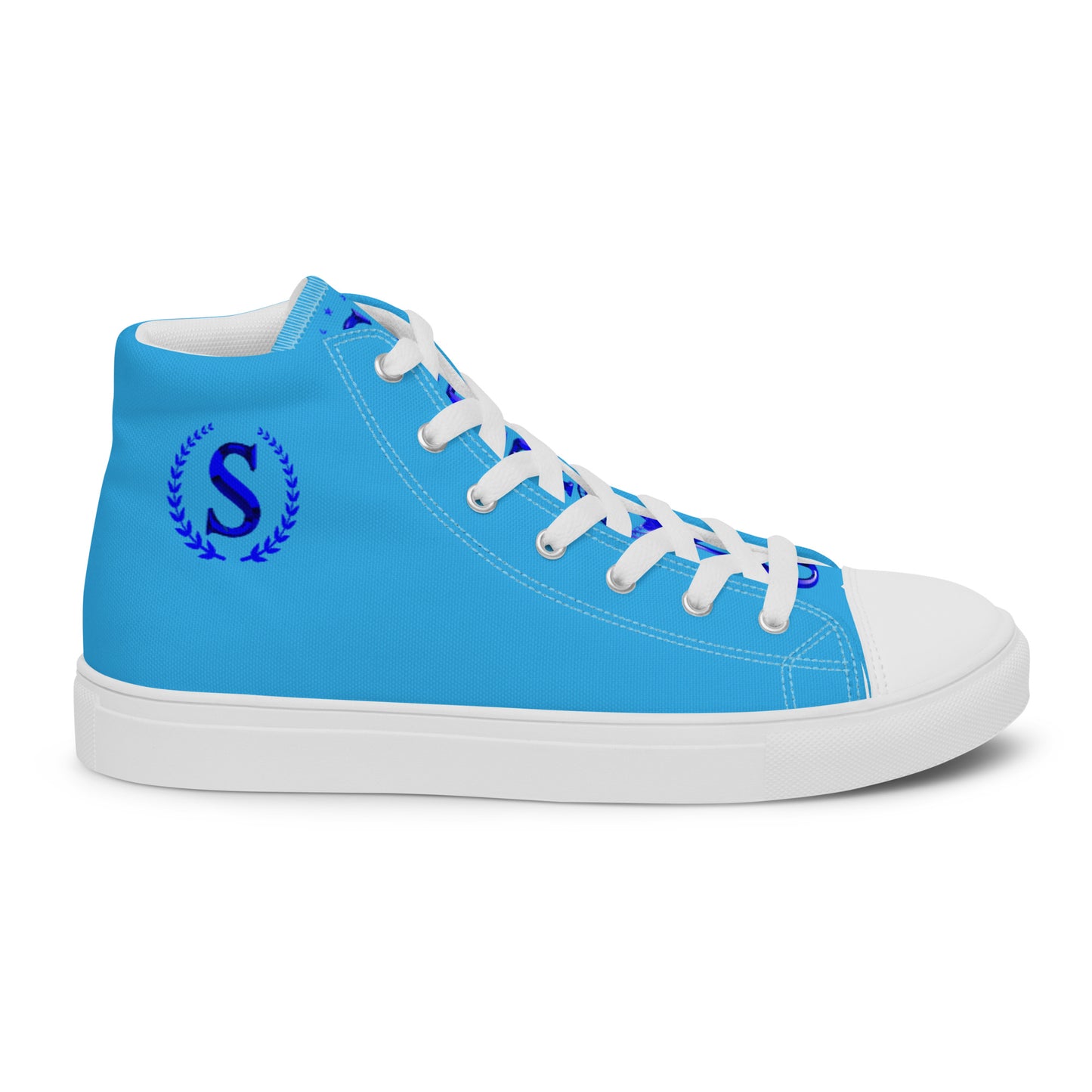 Men’s high top canvas shoes