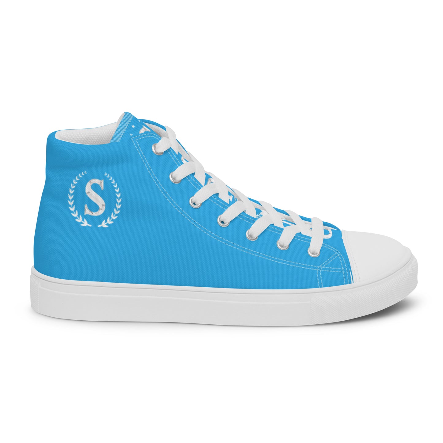 Men’s high top canvas shoes