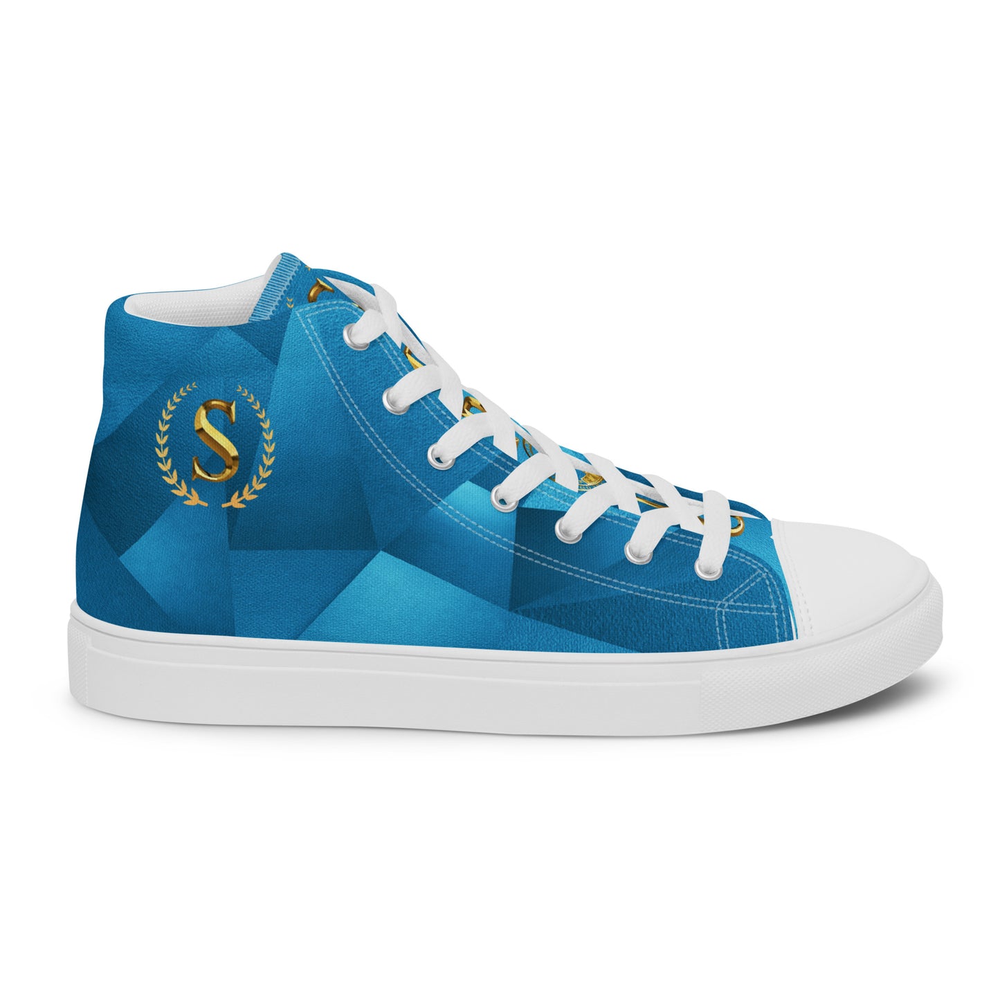 Men’s high top canvas shoes