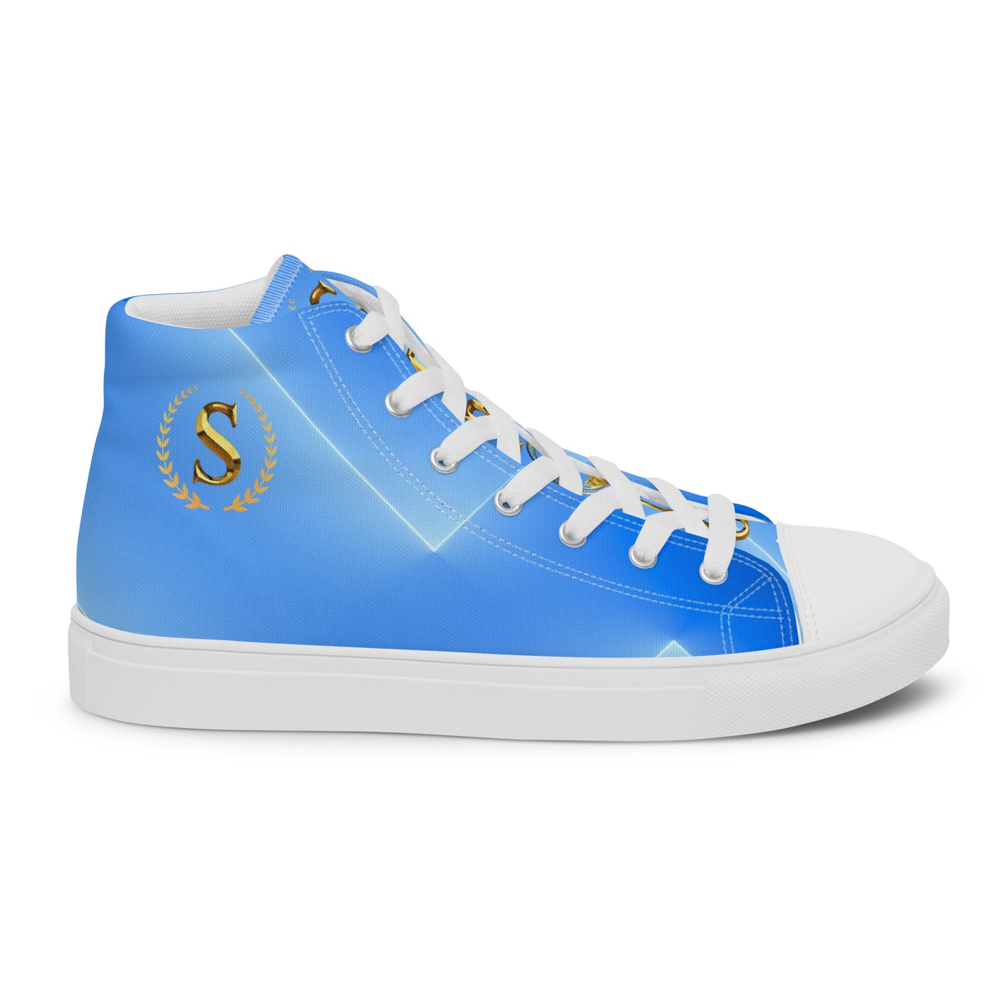 Men’s high top canvas shoes