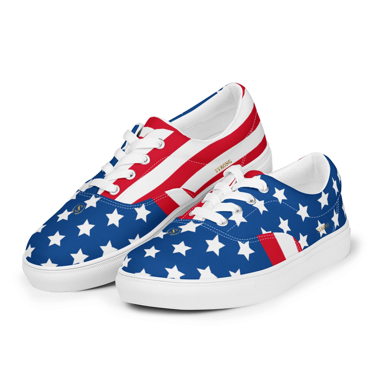 Men’s lace-up canvas shoes