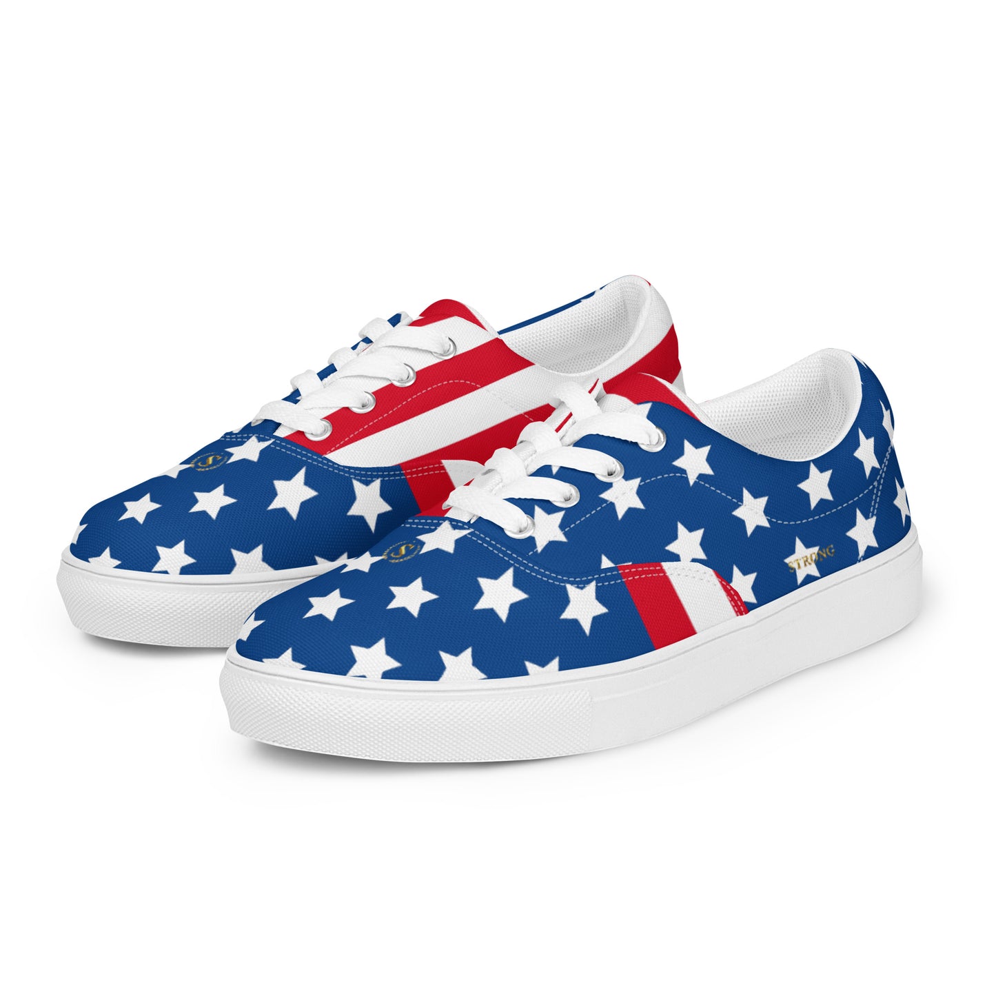 Men’s lace-up canvas shoes