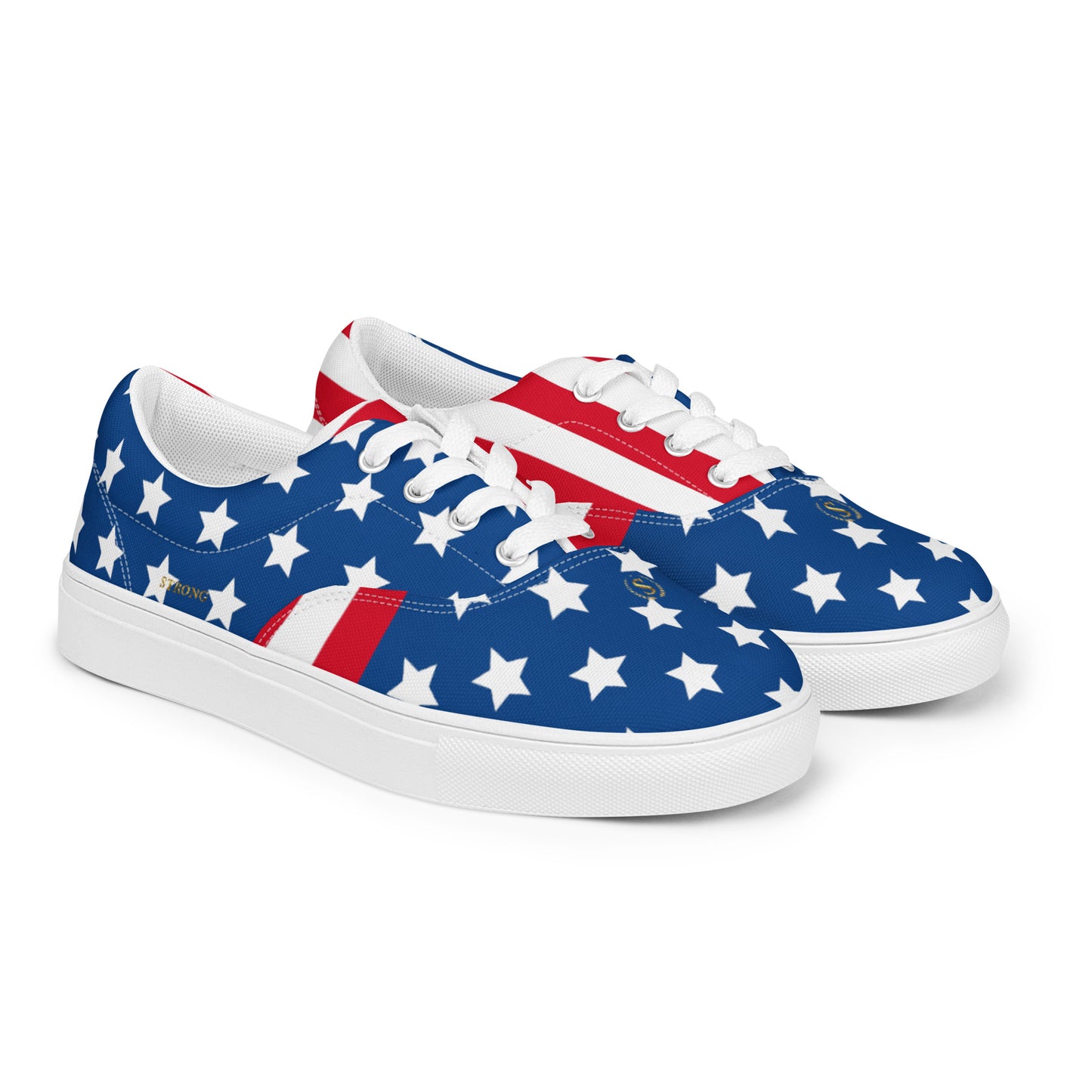 Men’s lace-up canvas shoes