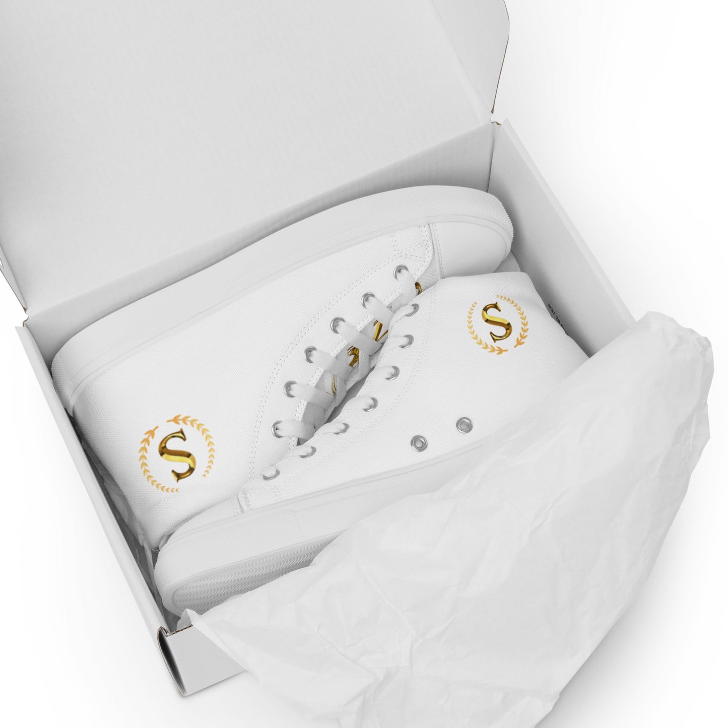 Women’s high top canvas shoes