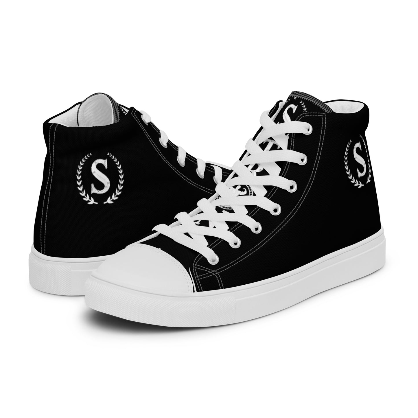 Women’s high top canvas shoes