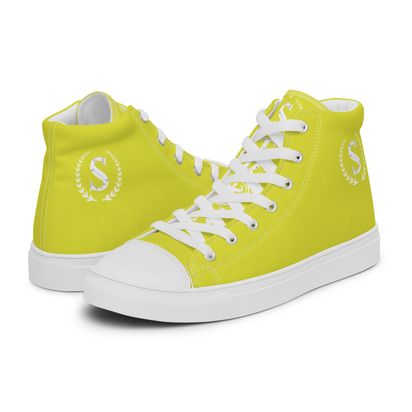 Women’s high top canvas shoes