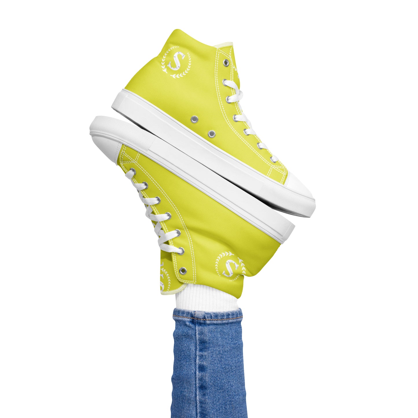 Women’s high top canvas shoes