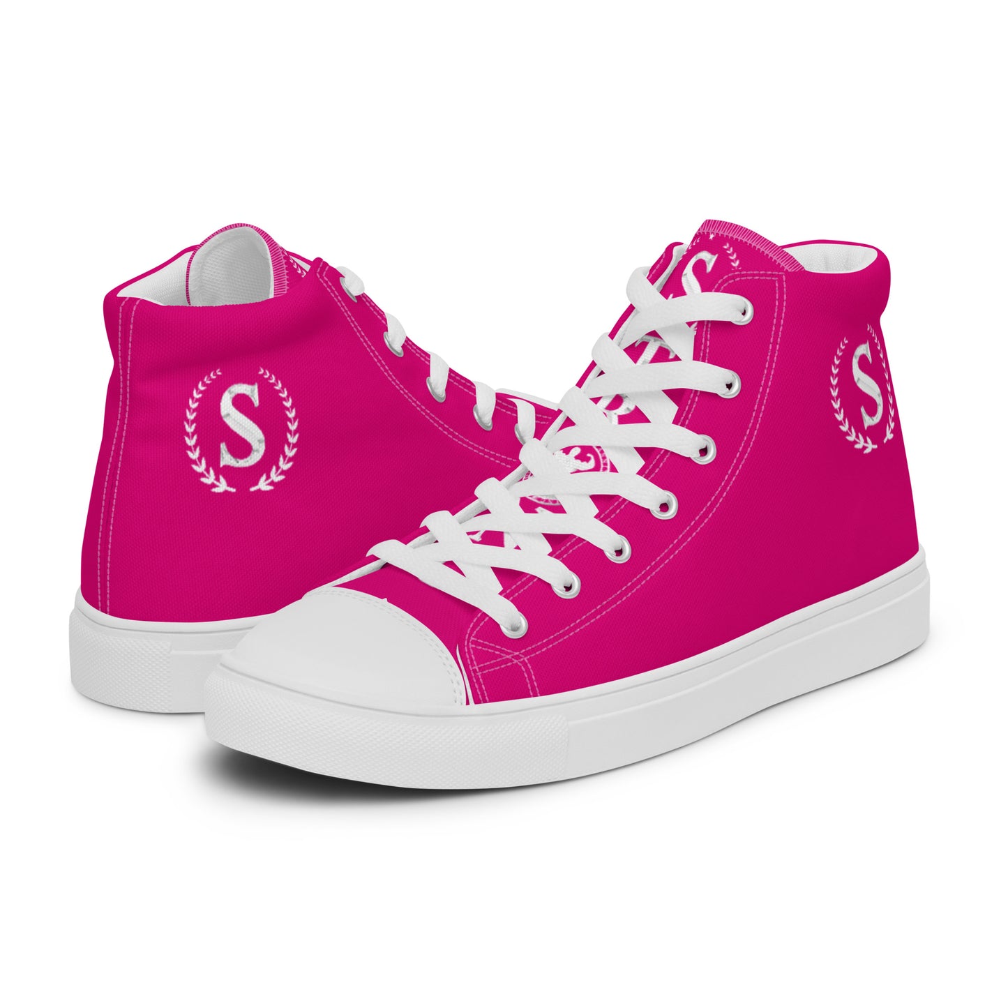 Women’s high top canvas shoes