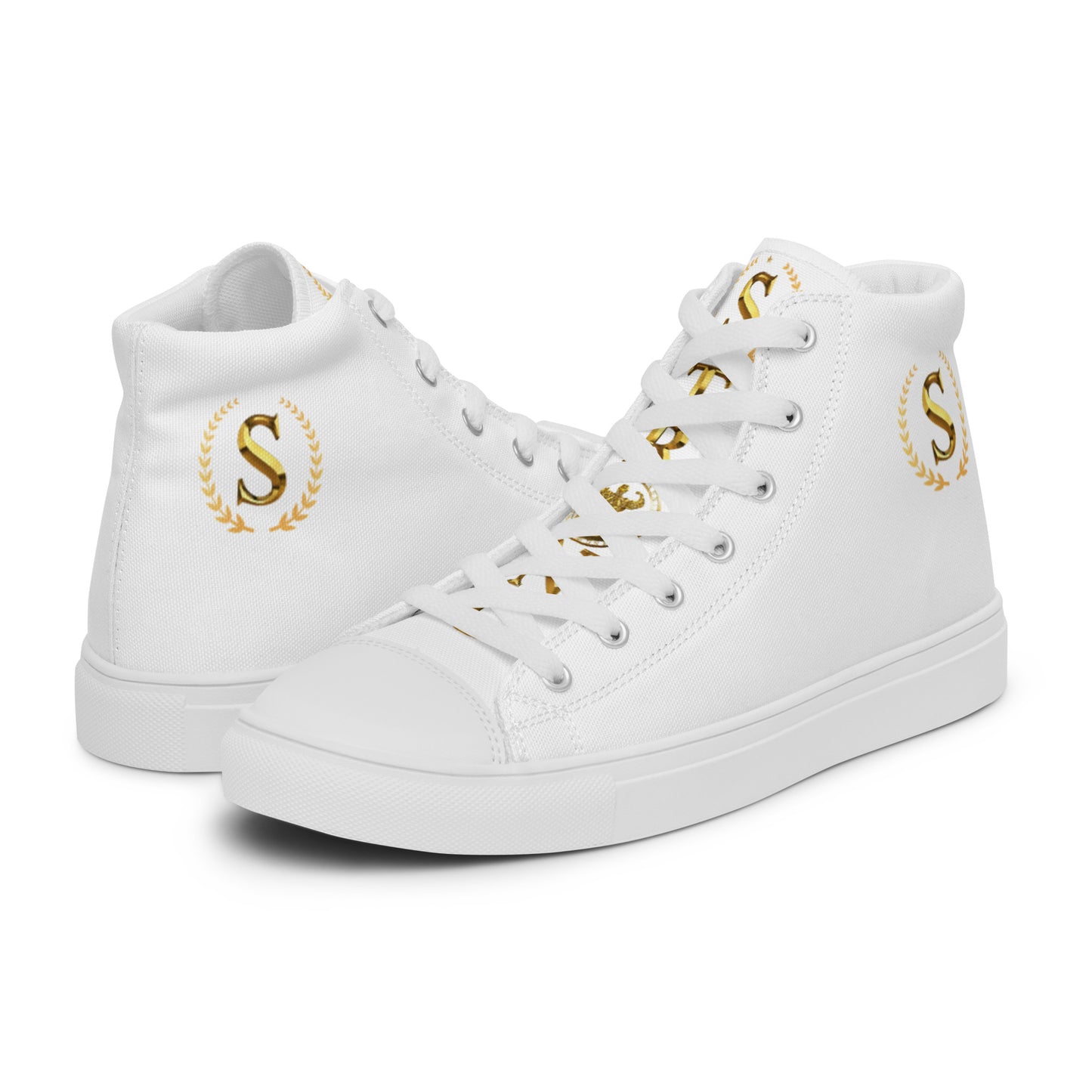 Women’s high top canvas shoes