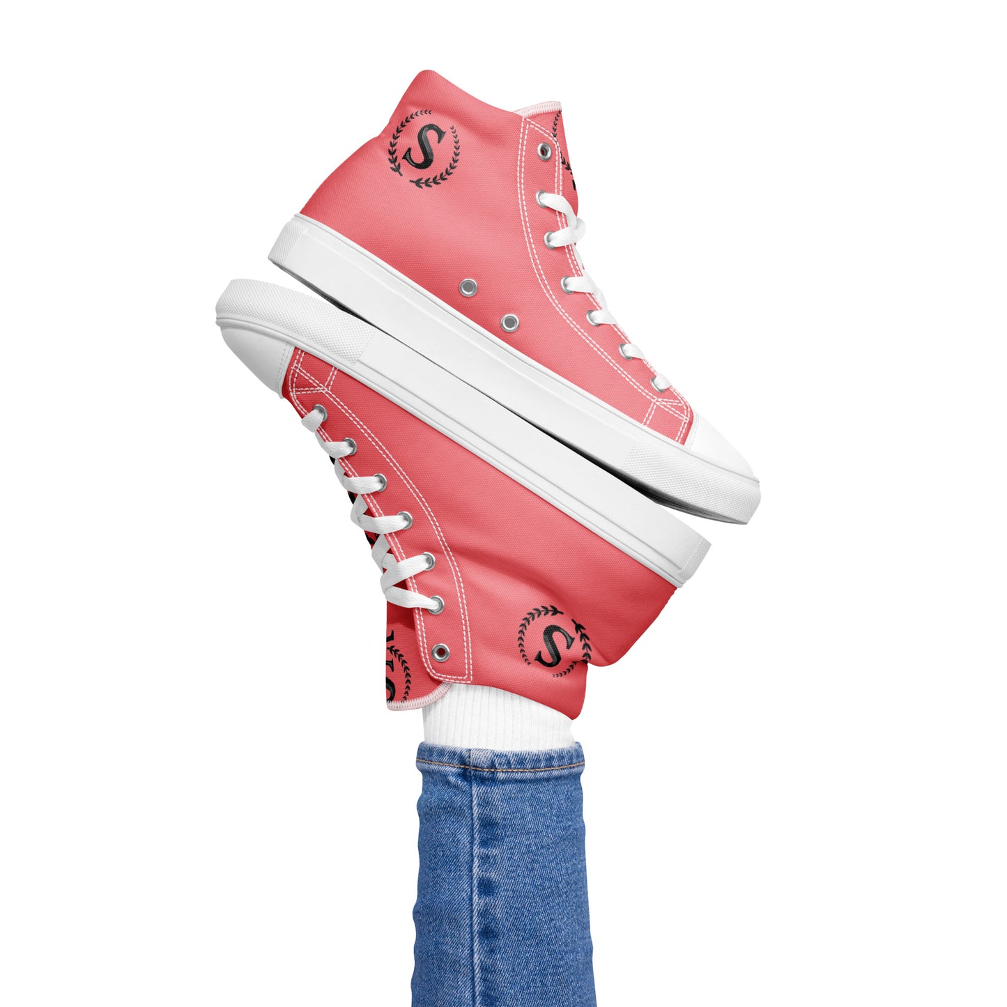 Women’s high top canvas shoes